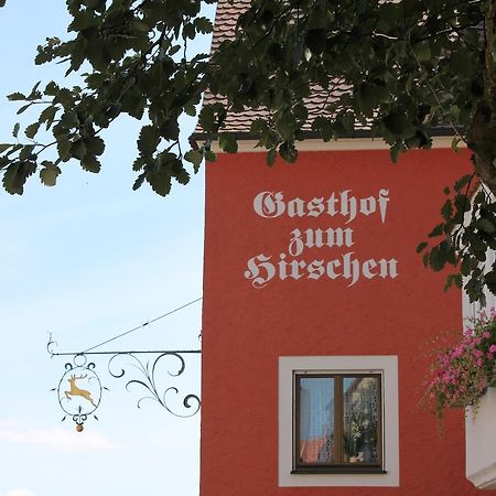 Hotel-Gasthof Zum Hirschen Durrwangen Eksteriør billede