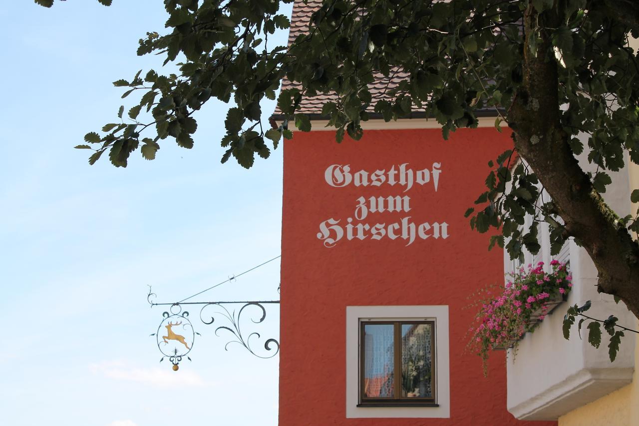 Hotel-Gasthof Zum Hirschen Durrwangen Eksteriør billede
